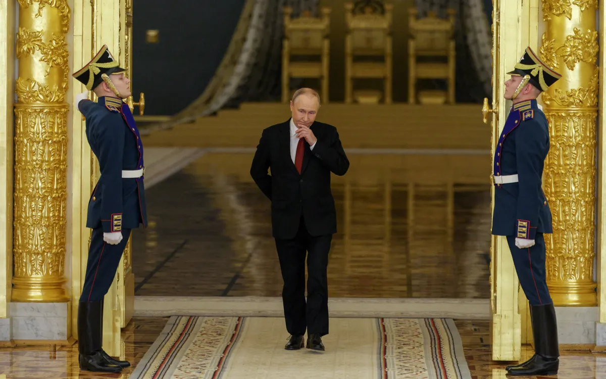 Tổng thống Nga Vladimir Putin tại Điện Kremlin, ngày 15/1/2026 (Ảnh: Reuters)