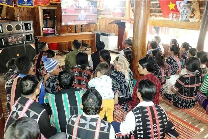 Đại hội XIV của Đảng: Vận hội mới đang đến với đồng b&agrave;o v&ugrave;ng thi&ecirc;n tai, bi&ecirc;n giới - Ảnh 1.