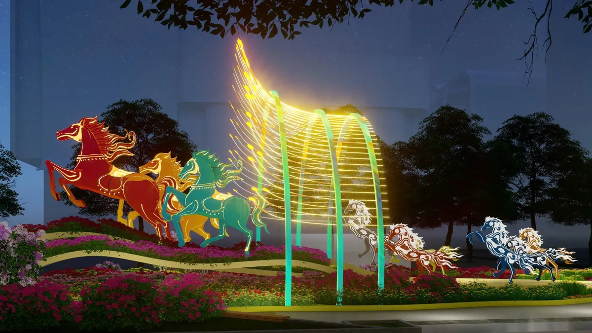 Đường hoa Nguyễn Huệ Tết B&iacute;nh Ngọ 2026 lần đầu c&oacute; hai phi&ecirc;n bản ng&agrave;y v&agrave; đ&ecirc;m- Ảnh 6.