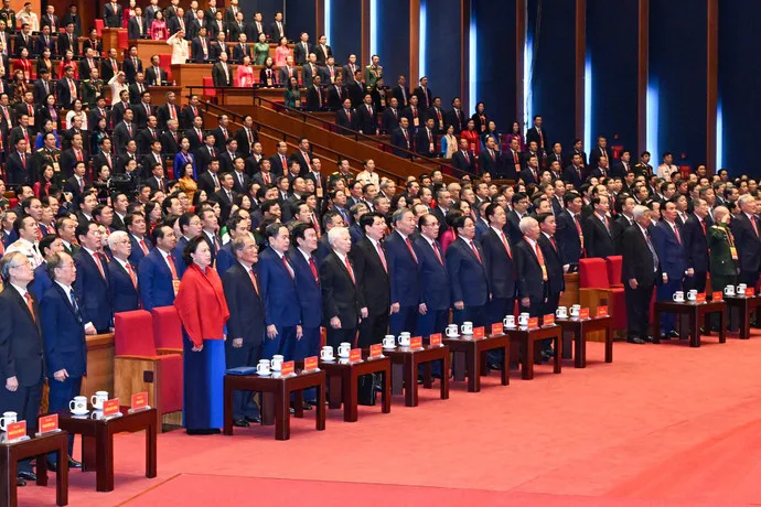 Th&ocirc;ng c&aacute;o b&aacute;o ch&iacute; phi&ecirc;n khai mạc Đại hội XIV của Đảng - Ảnh 1.