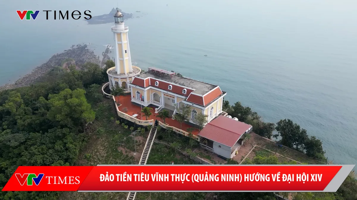 Đảo tiền ti&ecirc;u Vĩnh Thực hướng về Đại hội XIV  - Ảnh 1.