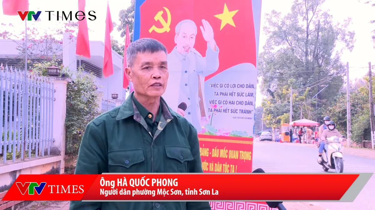 Nh&acirc;n d&acirc;n phường Mộc Sơn (Sơn La) hướng về Đại hội XIV của Đảng - Ảnh 5.