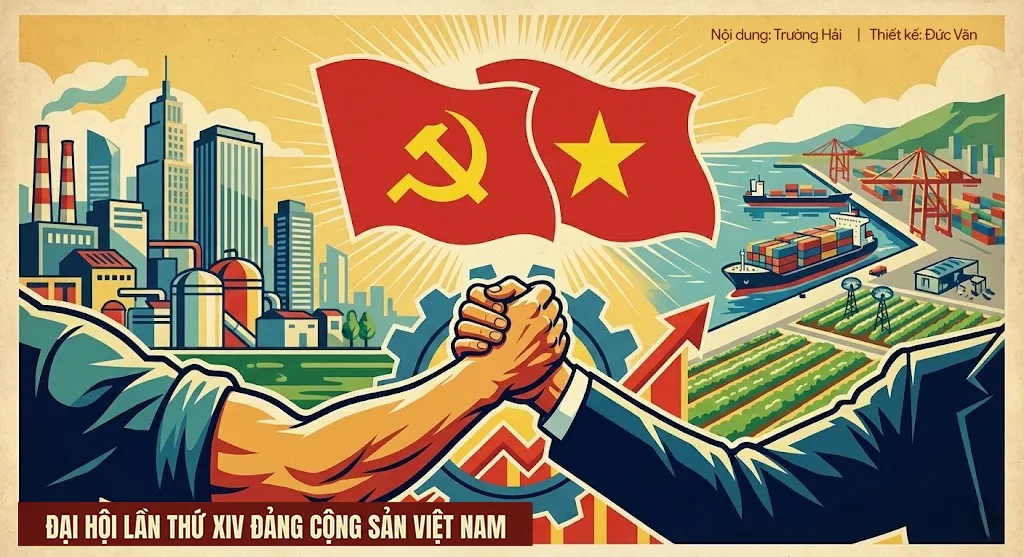 Người trẻ s&aacute;ng tạo &aacute;p ph&iacute;ch ch&agrave;o mừng Đại hội XIV của Đảng - Ảnh 7.