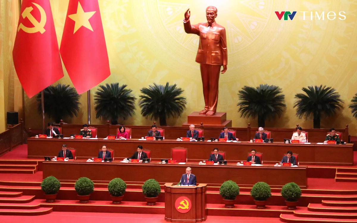 Đại hội Đảng lần thứ XIV: &ldquo;Đo&agrave;n kết &ndash; d&acirc;n chủ &ndash; kỷ cương &ndash; đột ph&aacute; &ndash; ph&aacute;t triển&rdquo; - Ảnh 1.