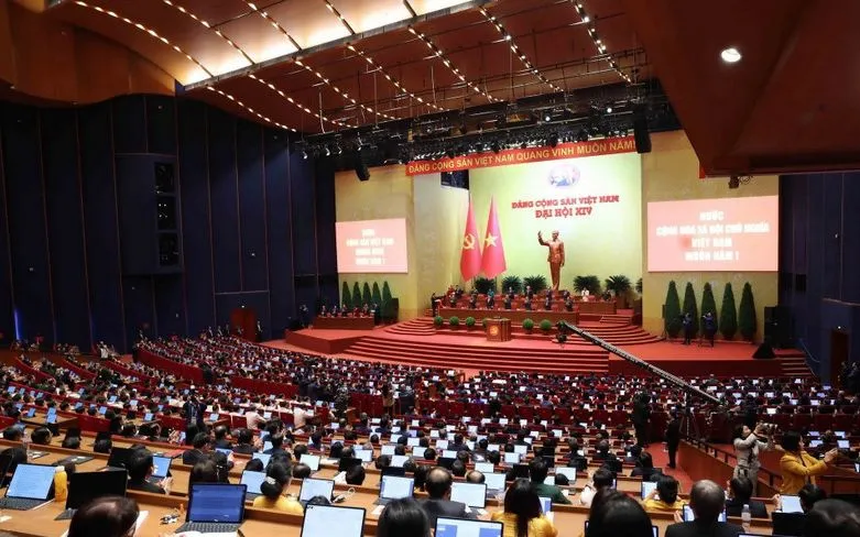 Khai mạc Đại hội XIV: Điểm khởi đầu kỷ nguy&ecirc;n ph&aacute;t triển v&igrave; hạnh ph&uacute;c nh&acirc;n d&acirc;n - Ảnh 1.