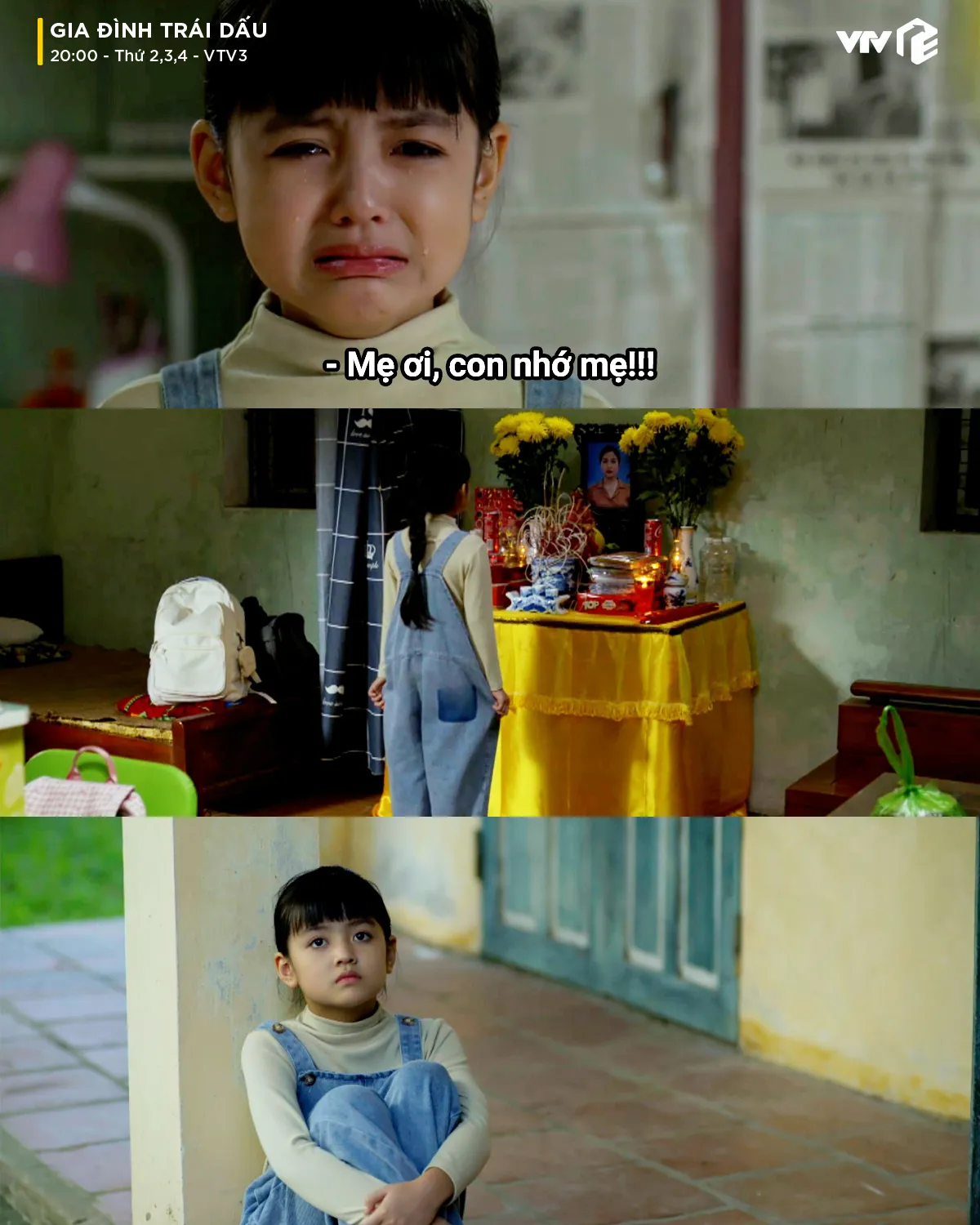 Gia đ&igrave;nh tr&aacute;i dấu - Tập 24: Bữa tiệc đẫm nước mắt của 3 mẹ con 'ăn mừng' mẹ ch&iacute;nh thức ly h&ocirc;n - Ảnh 12.