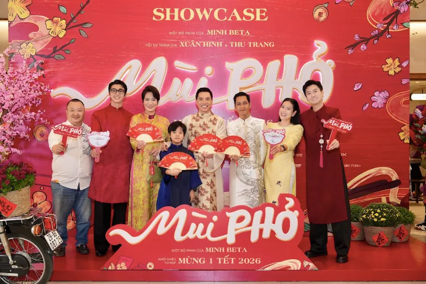 Nghệ sĩ hội tụ tại showcase M&ugrave;i Phở trước thềm khởi chiếu - Ảnh 1.