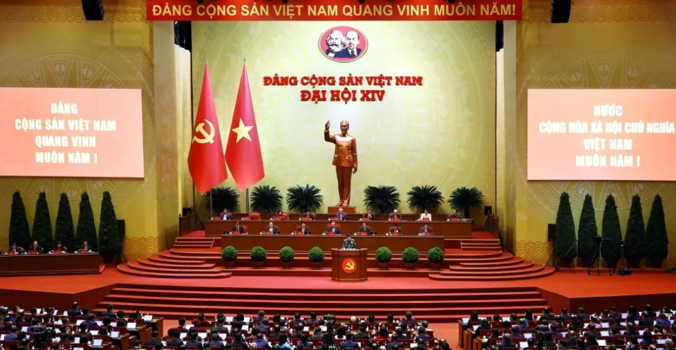 Th&ocirc;ng c&aacute;o b&aacute;o ch&iacute; về ng&agrave;y l&agrave;m việc thứ hai Đại hội XIV của Đảng - Ảnh 1.