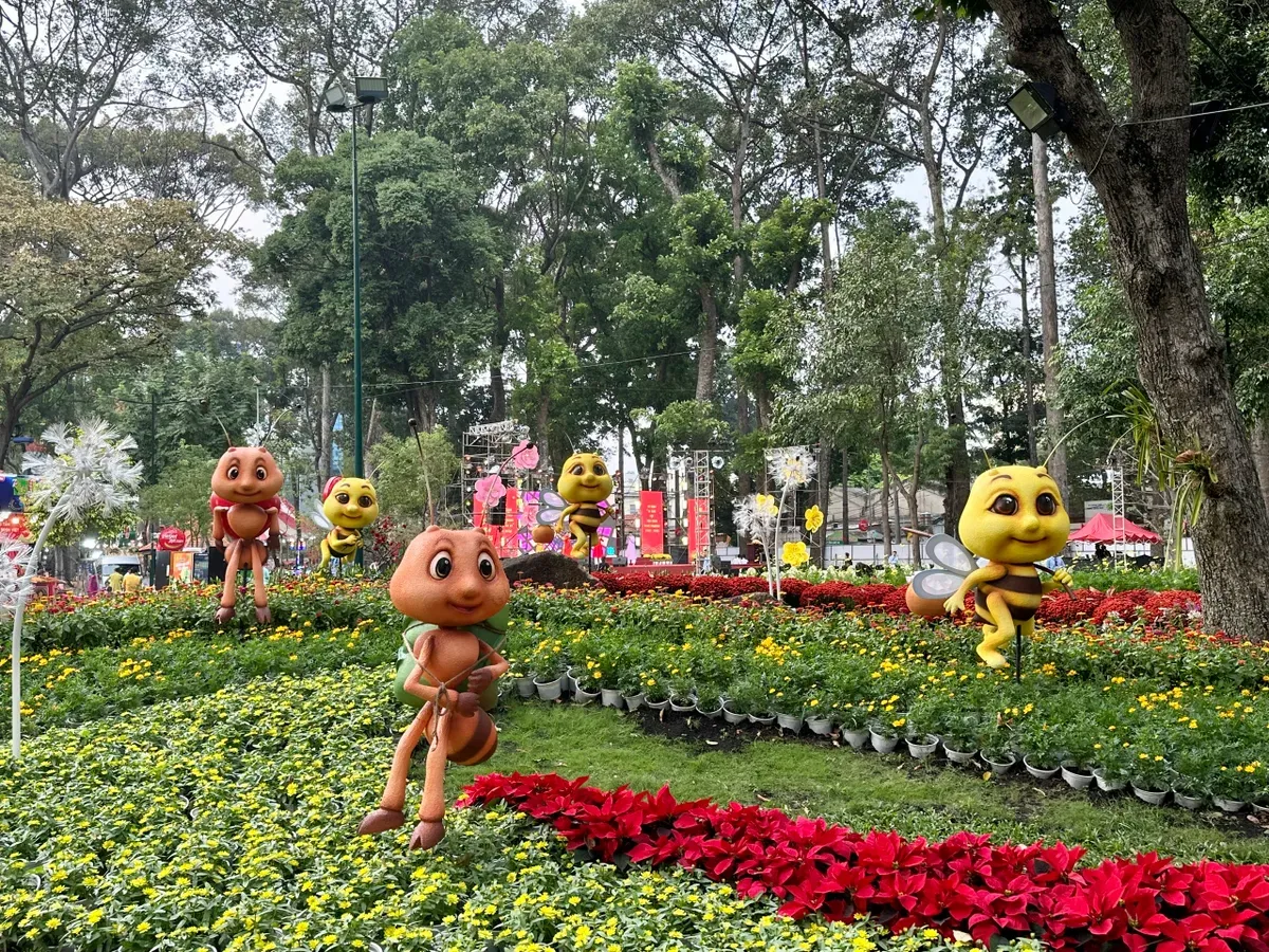 Sẽ c&oacute; chiếu phim ngo&agrave;i trời v&agrave; tr&igrave;nh diễn mapping tại Hội hoa xu&acirc;n Tao Đ&agrave;n Tết B&iacute;nh Ngọ- Ảnh 1.