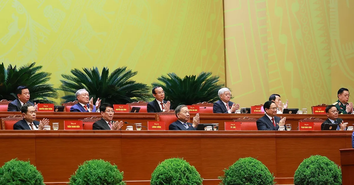 Th&ocirc;ng c&aacute;o b&aacute;o ch&iacute; về ng&agrave;y l&agrave;m việc thứ hai Đại hội XIV của Đảng - Ảnh 3.