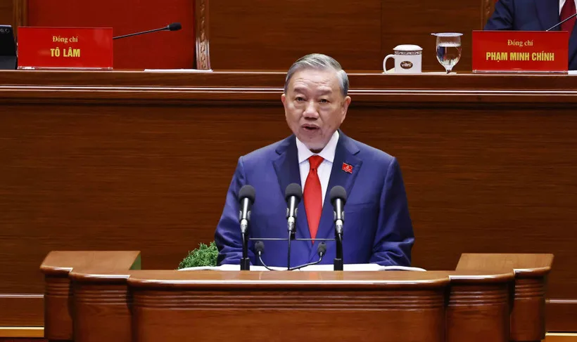 Đại hội Đảng XIV: B&aacute;o Nhật th&ocirc;ng tin đậm B&aacute;o c&aacute;o của Ban Chấp h&agrave;nh Trung ương Đảng kh&oacute;a XIII - Ảnh 1.