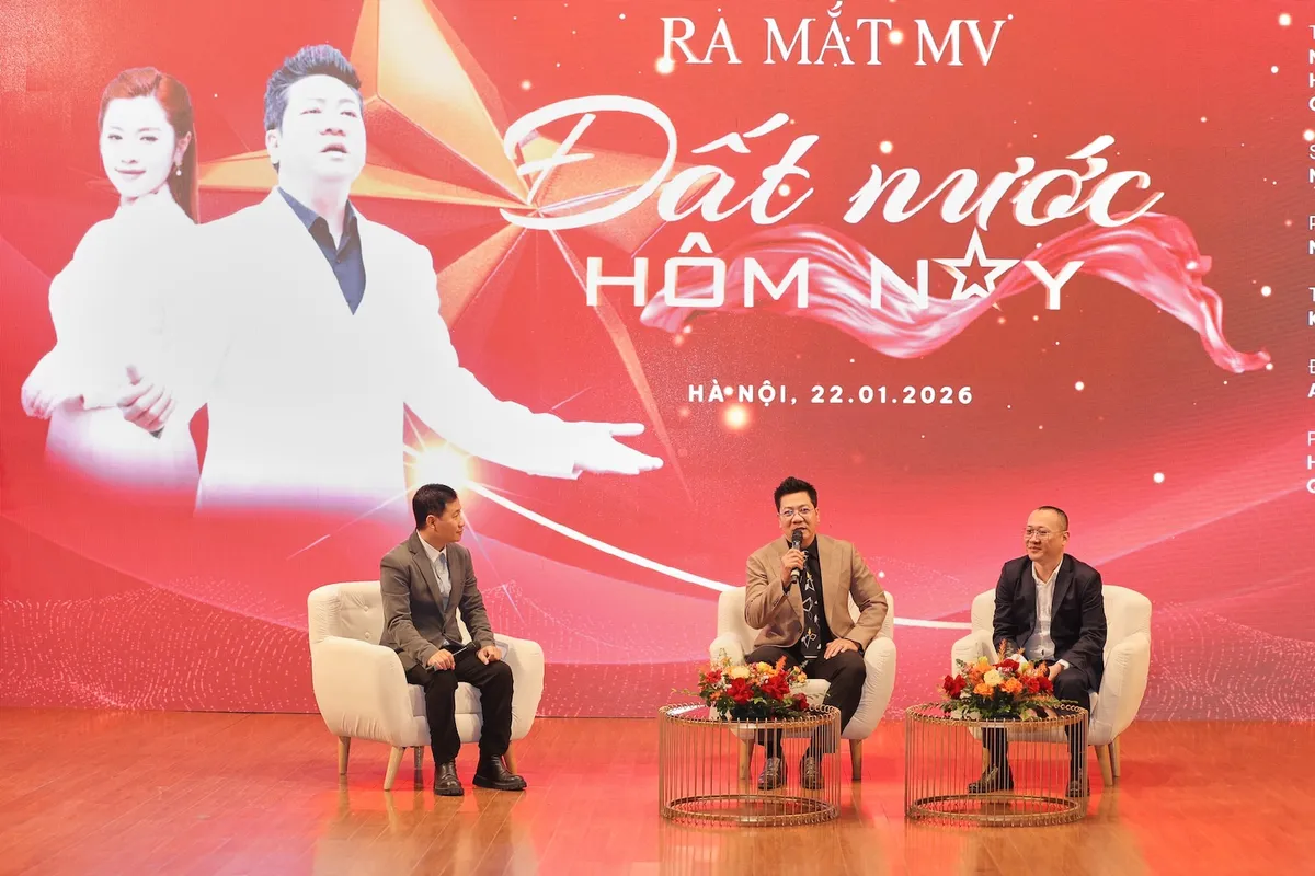 NSND Quốc Hưng: &ldquo;Đất nước h&ocirc;m nay l&agrave; cuộc gặp gỡ rất đẹp giữa &acirc;m nhạc v&agrave; thời cuộc&rdquo; - Ảnh 1.