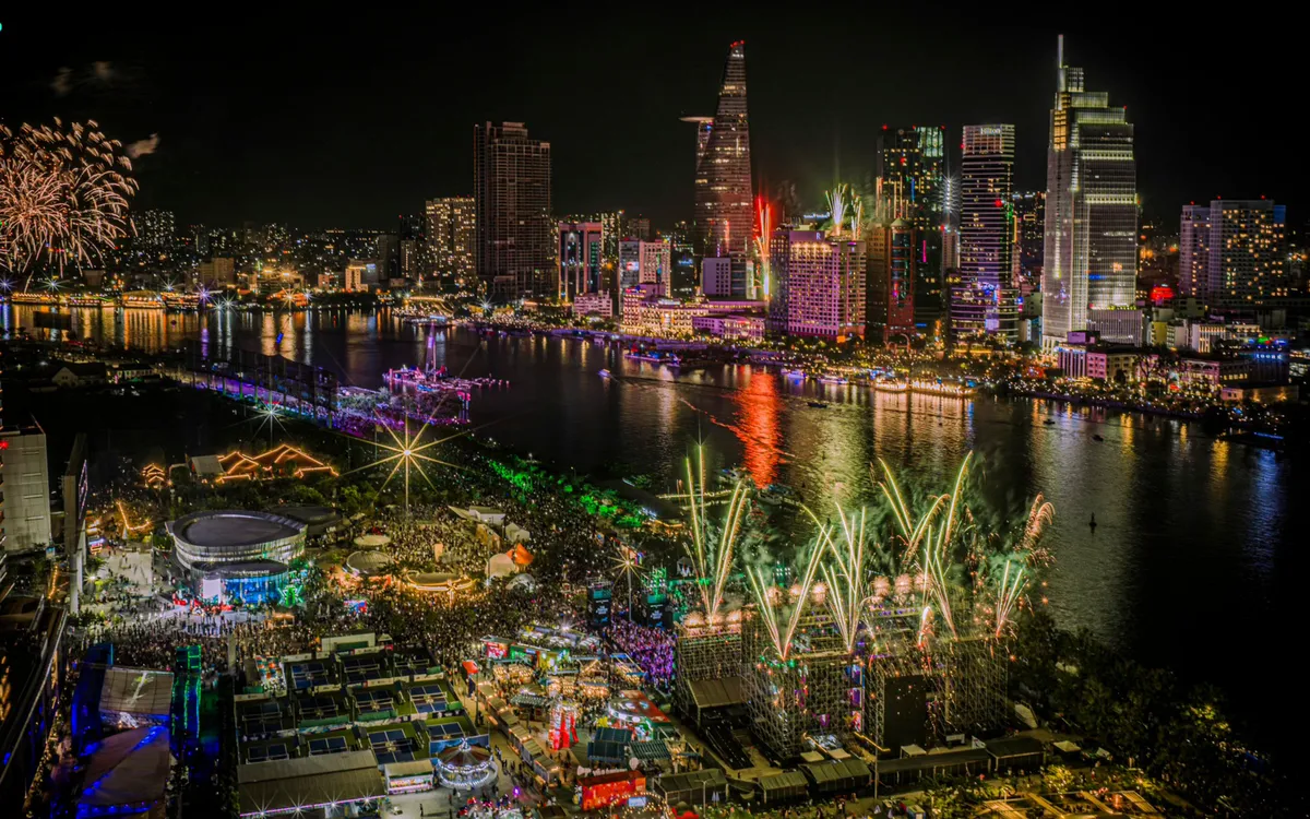 Ảnh: Hozo City Tet Fest