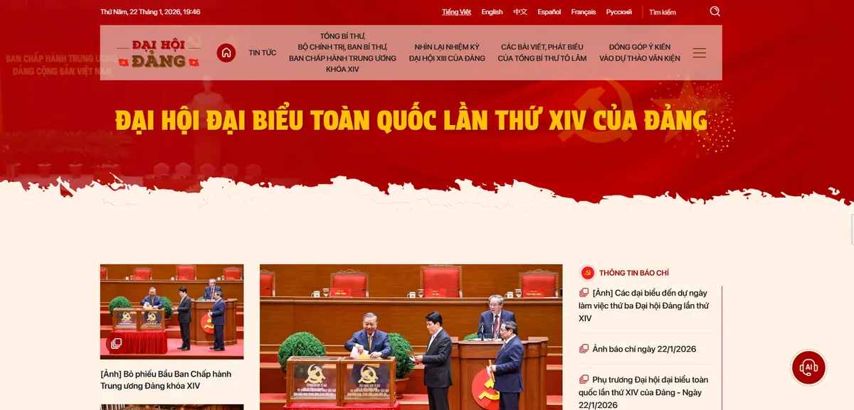 Chuyển đổi số từ Đại hội XIV của Đảng - Ảnh 1.