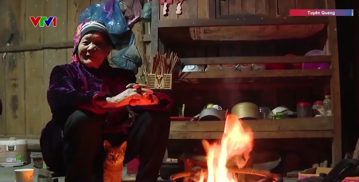 Người dân vùng cao Tuyên Quang chủ động phòng, chống rét đậm, rét hại - Ảnh 1.