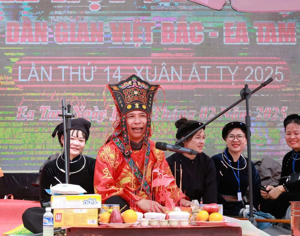 Lễ hội Văn h&oacute;a d&acirc;n gian Việt Bắc tại Đắk Lắk: Sắc xu&acirc;n hội tụ tr&ecirc;n v&ugrave;ng đất Tam Giang- Ảnh 1.