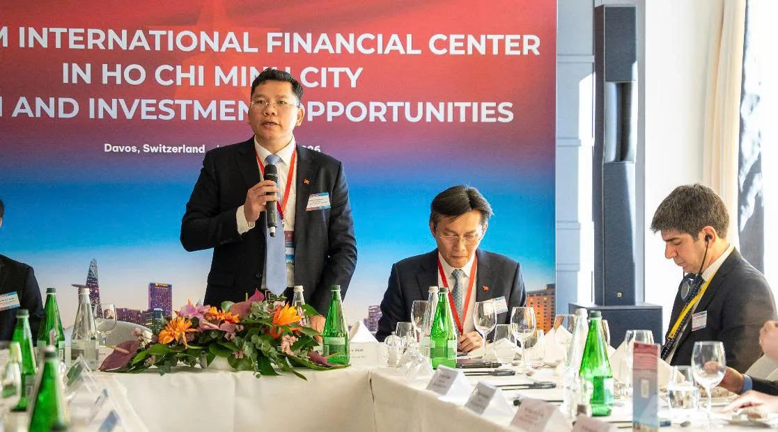 TP Hồ Ch&iacute; Minh th&uacute;c đẩy hợp t&aacute;c khoa học - c&ocirc;ng nghệ tại WEF Davos 2026- Ảnh 2.