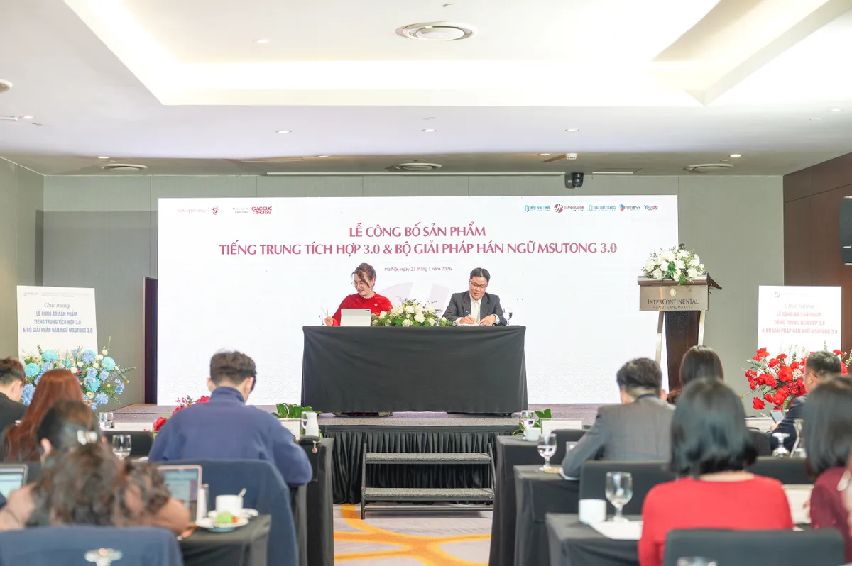 Ra mắt Tiếng Trung T&iacute;ch hợp 3.0 v&agrave; Bộ giải ph&aacute;p H&aacute;n ngữ Msutong 3.0, đ&aacute;p ứng chuẩn HSK mới- Ảnh 3.
