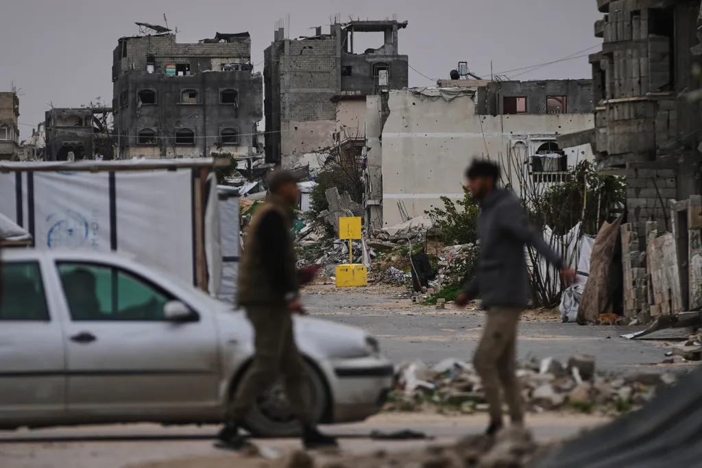 Mỹ hối thúc Israel triển khai giai đoạn 2 ngừng bắn tại Gaza- Ảnh 1. Mỹ hối thúc Israel triển khai giai đoạn 2 ngừng bắn tại Gaza- Ảnh 1.