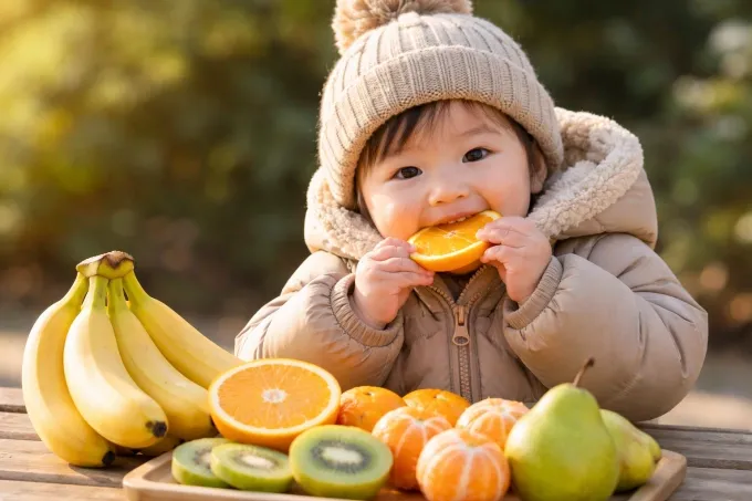 Những loại tr&aacute;i c&acirc;y gi&uacute;p tăng sức đề kh&aacute;ng cho trẻ trong m&ugrave;a lạnh- Ảnh 1.