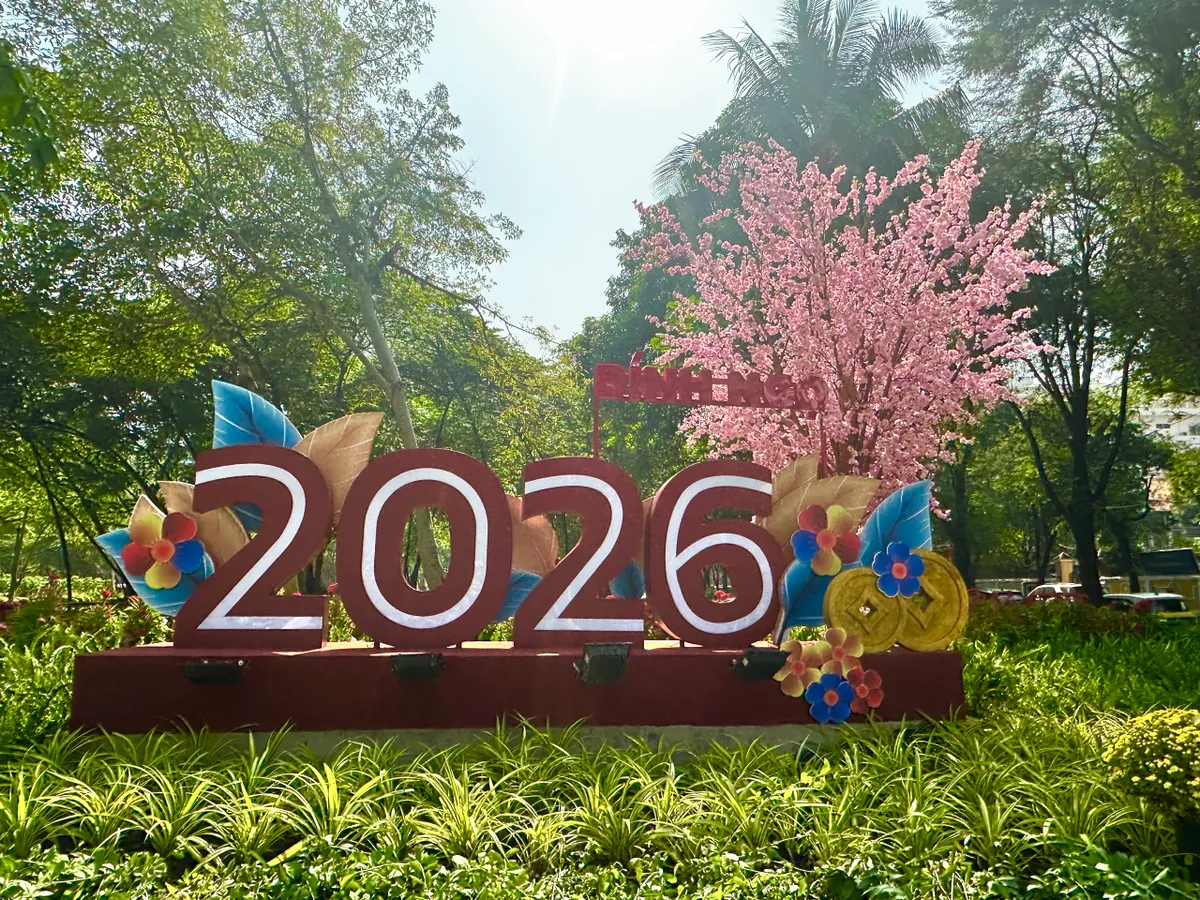 Khu “đất vàng” Nhà thi đấu Phan Đình Phùng lột xác đón Tết - Ảnh 7.