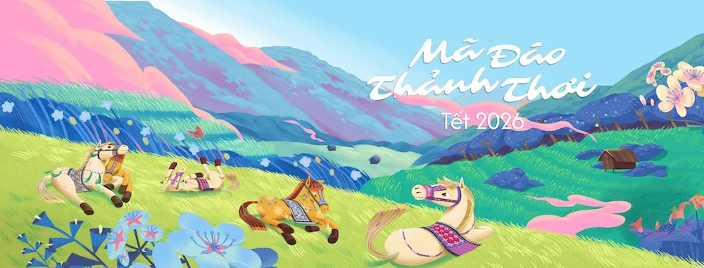 Mã đáo thảnh thơi - Tôn nghệ thuật dân gian Việt Nam theo ngôn ngữ trải nghiệm hiện đại - Ảnh 1.