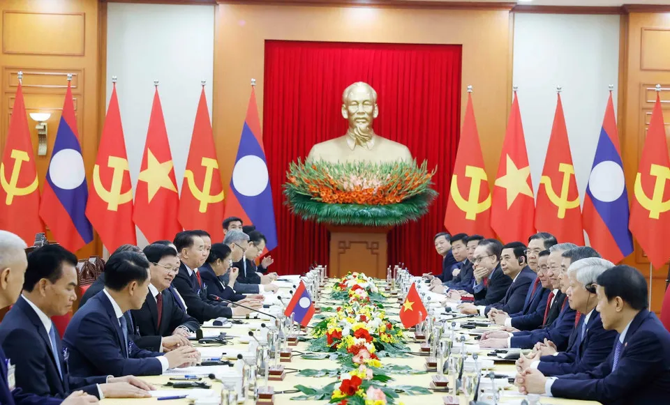 Hai Đảng, hai Nhà nước Việt Nam - Lào tiếp tục tăng cường đoàn kết, gắn bó - Ảnh 2.