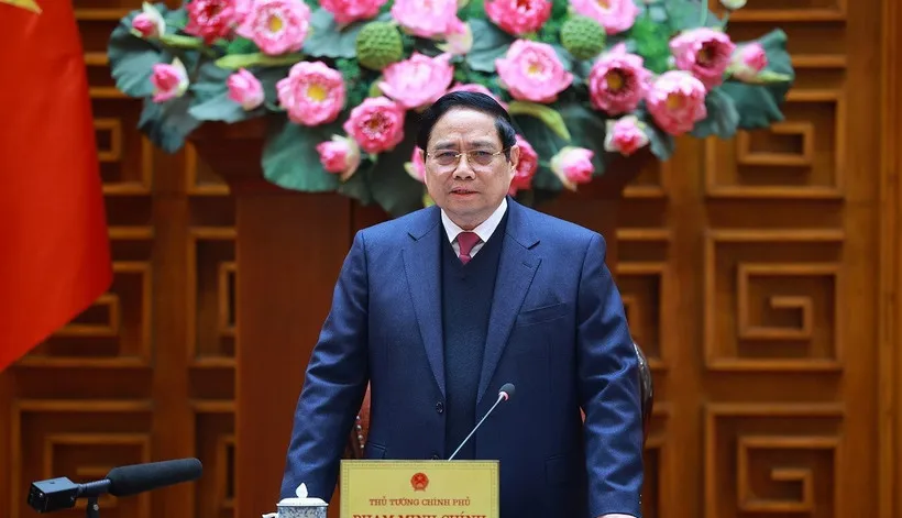 Thủ tướng Phạm Minh Ch&iacute;nh: Điều h&agrave;nh kinh tế vĩ m&ocirc; phải n&oacute;i đi đ&ocirc;i với l&agrave;m - Ảnh 1.