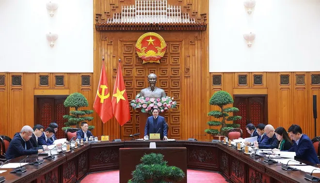 Thủ tướng Phạm Minh Ch&iacute;nh: Điều h&agrave;nh kinh tế vĩ m&ocirc; phải n&oacute;i đi đ&ocirc;i với l&agrave;m - Ảnh 2.