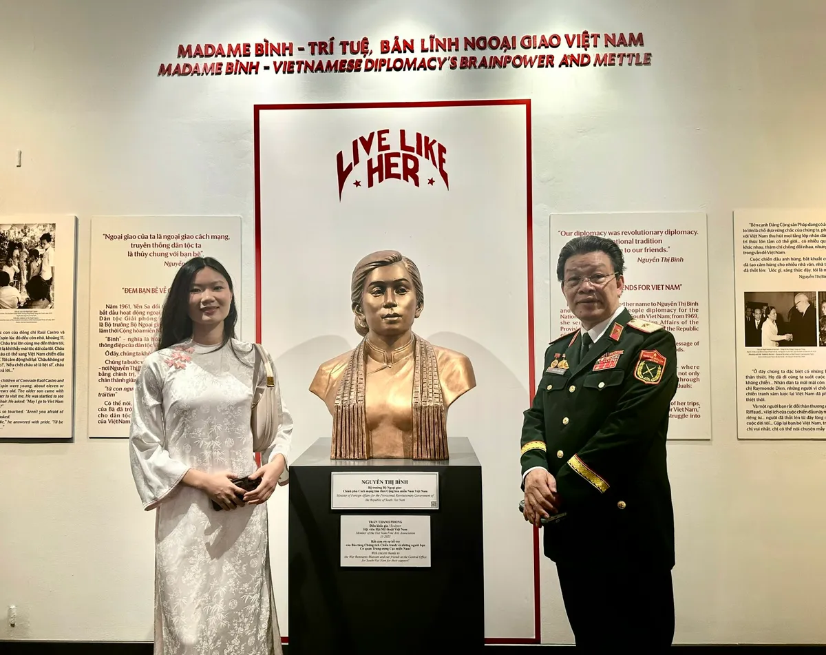 Madame B&igrave;nh - tr&iacute; tuệ, bản lĩnh của phụ nữ Việt Nam thời đại Hồ Ch&iacute; Minh - Ảnh 16.