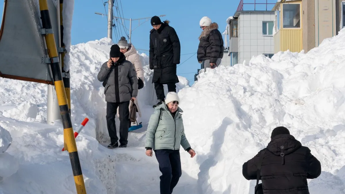 Thủ đô Moscow ghi nhận nhiệt độ mùa đông thấp kỷ lục- Ảnh 1. Thủ đô Moscow ghi nhận nhiệt độ mùa đông thấp kỷ lục- Ảnh 1.