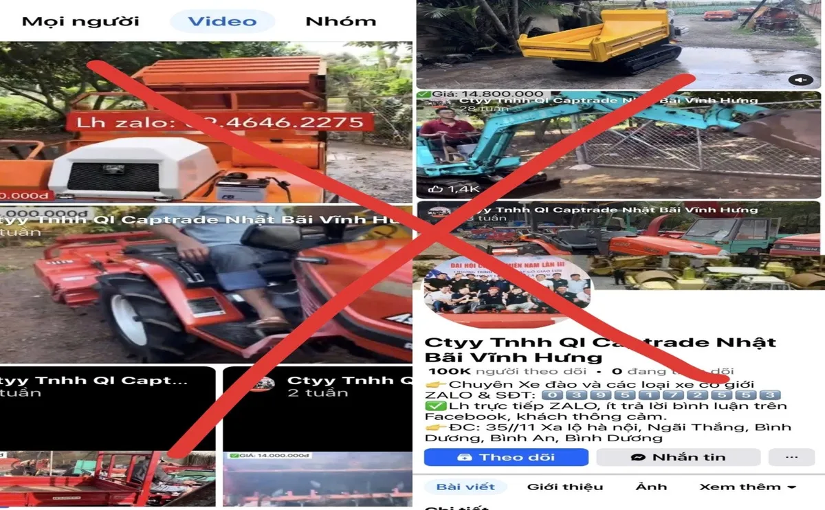 Giả danh doanh nghiệp lừa b&aacute;n m&aacute;y n&ocirc;ng nghiệp &ldquo;gi&aacute; rẻ&rdquo;, chiếm đoạt hơn 5 tỷ đồng - Ảnh 2.