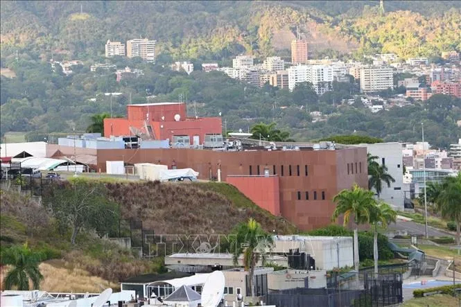 Mỹ triển khai các bước đầu tiên mở lại đại sứ quán tại Venezuela - Ảnh 1.