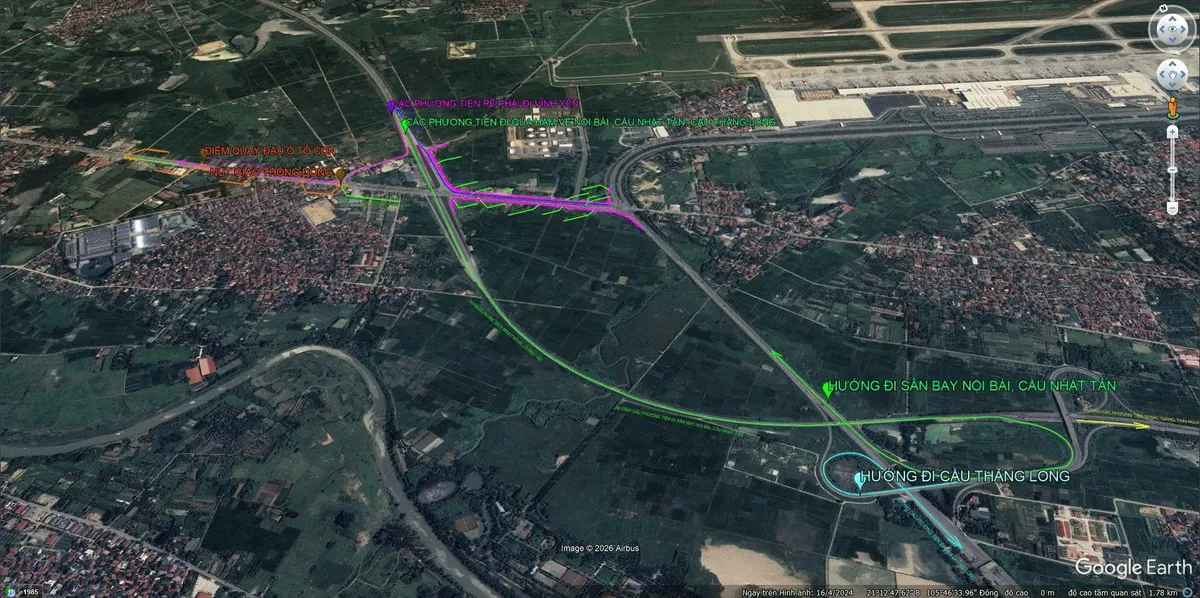 H&agrave; Nội điều chỉnh tổ chức giao th&ocirc;ng Quốc lộ 2 - đường dẫn ra cao tốc Nội B&agrave;i - L&agrave;o Cai - Ảnh 2.