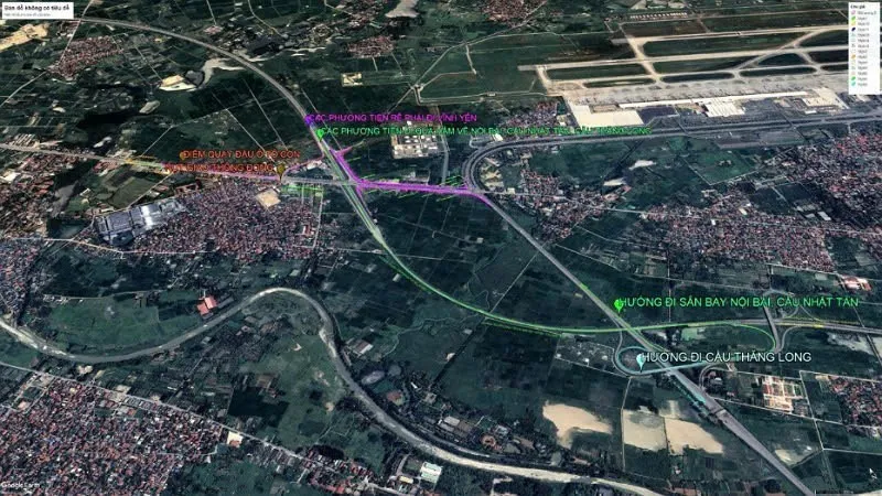 Hà Nội mở rộng nút giao cửa ngõ Tây Bắc, quyết xóa điểm nóng ùn tắc trước Tết- Ảnh 2. Hà Nội mở rộng nút giao cửa ngõ Tây Bắc, quyết xóa điểm nóng ùn tắc trước Tết- Ảnh 2.