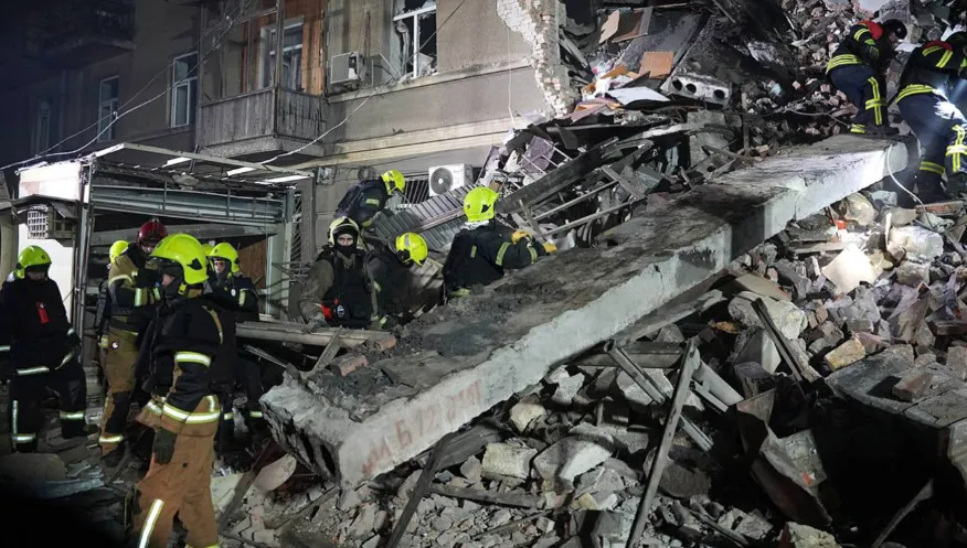 Nga kh&ocirc;ng k&iacute;ch tr&ecirc;n khắp Ukraine khiến &iacute;t nhất 6 người thiệt mạng - Ảnh 1.