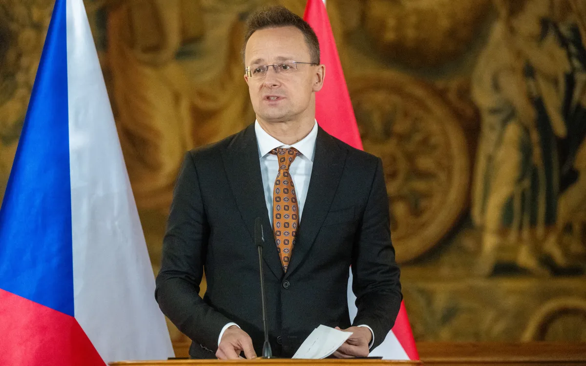 Ngoại trưởng Hungary Peter Szijjarto (Ảnh: AFP)