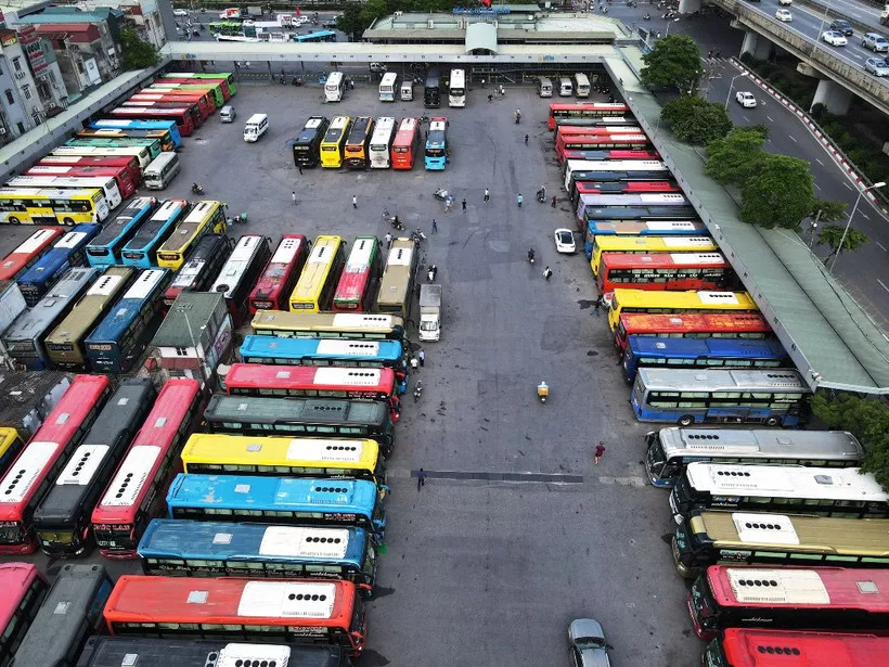H&agrave; Nội: Hệ thống vận tải h&agrave;nh kh&aacute;ch sẵn s&agrave;ng cho đợt cao điểm Tết Nguy&ecirc;n đ&aacute;n - Ảnh 1.