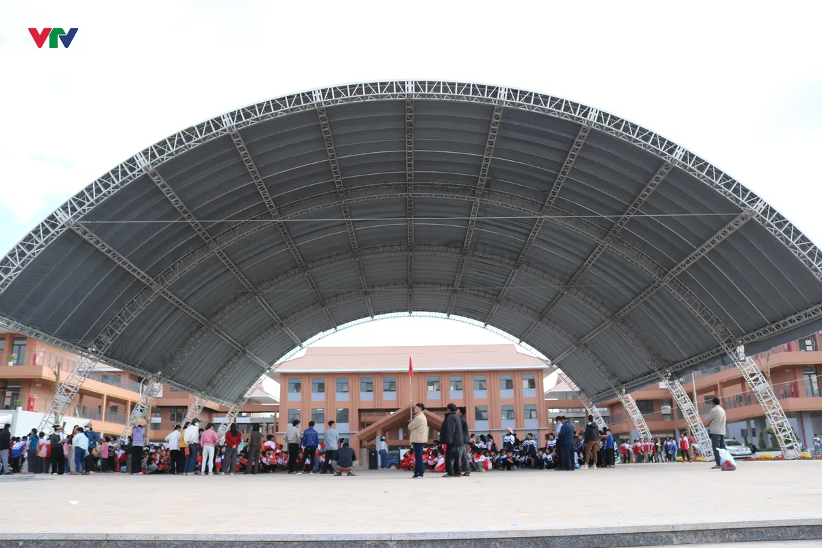 Điện Biên: Chuẩn bị khánh thành Trường liên cấp đầu tiên ở xã biên giới- Ảnh 9. Điện Biên: Chuẩn bị khánh thành Trường liên cấp đầu tiên ở xã biên giới- Ảnh 9.