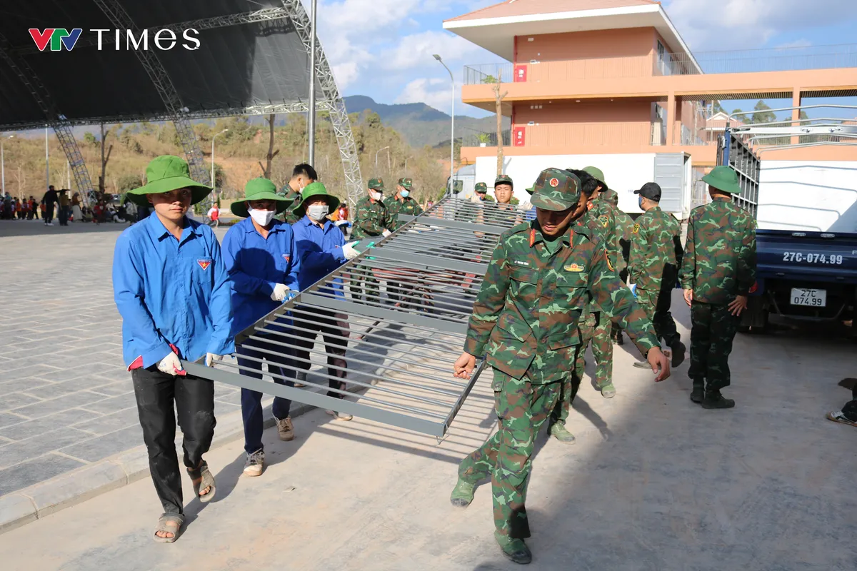 Điện Biên: Chuẩn bị khánh thành Trường liên cấp đầu tiên ở xã biên giới- Ảnh 5. Điện Biên: Chuẩn bị khánh thành Trường liên cấp đầu tiên ở xã biên giới- Ảnh 5.