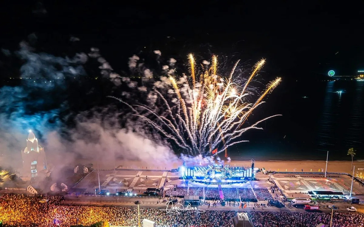 Khánh Hòa bắn pháo hoa tại 7 địa điểm đón Giao thừa Tết Bính Ngọ. Ảnh: Quốc Bảo