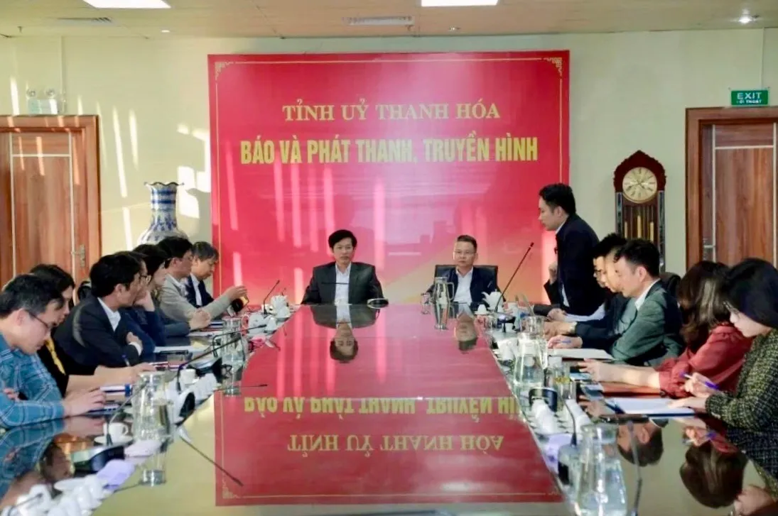 VTV8 tăng cường phối hợp với B&aacute;o v&agrave; Ph&aacute;t thanh, truyền h&igrave;nh Thanh H&oacute;a trong c&ocirc;ng t&aacute;c tuy&ecirc;n truyền- Ảnh 1.