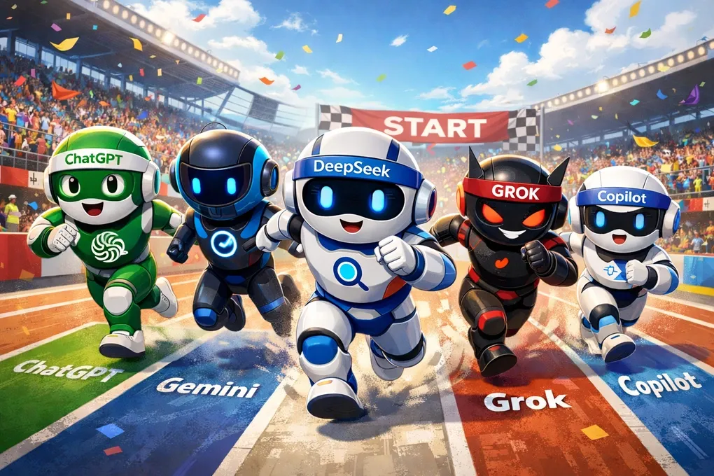 Gemini bứt ph&aacute; mạnh mẽ, nhưng ChatGPT vẫn chiếm ưu thế &aacute;p đảo tr&ecirc;n thị trường chatbot AI- Ảnh 1.