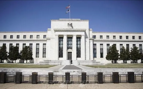 Trụ sở Cục Dự trữ Liên bang Mỹ ở Washington, DC. (Ảnh: THX/TTXVN)