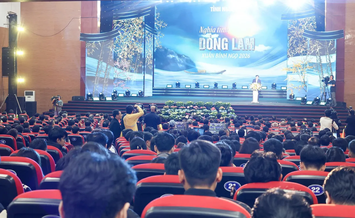 Nghệ An tổ chức Chương tr&igrave;nh &ldquo;Nghĩa t&igrave;nh d&ograve;ng Lam - Xu&acirc;n B&iacute;nh Ngọ năm 2026&rdquo;- Ảnh 1.