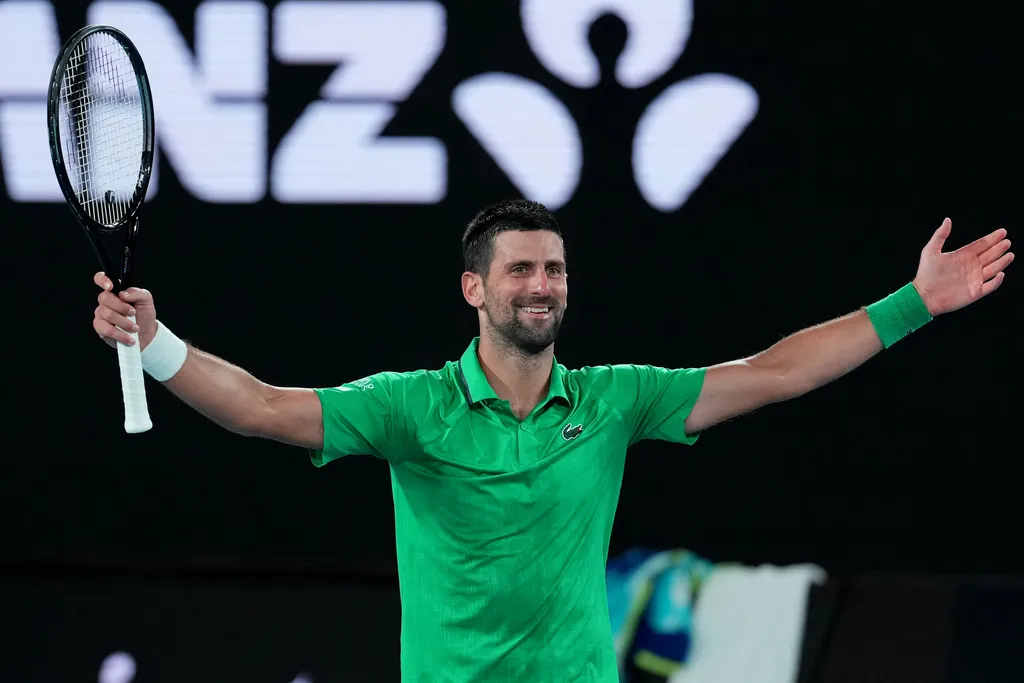 Djokovic vượt qua Sinner sau 5 set kịch tính, vào chung kết Australian Open 2026- Ảnh 3.