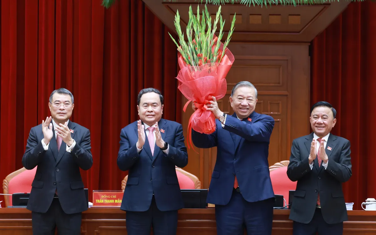 Điện, thư ch&uacute;c mừng Tổng B&iacute; thư T&ocirc; L&acirc;m- Ảnh 1.