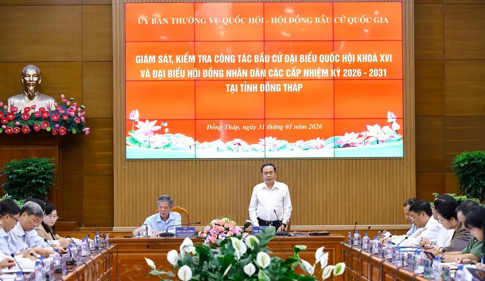 Chủ tịch Quốc hội: Lập, ni&ecirc;m yết danh s&aacute;ch cử tri &ldquo;kh&ocirc;ng bỏ s&oacute;t, kh&ocirc;ng nhầm lẫn&rdquo; - Ảnh 2.