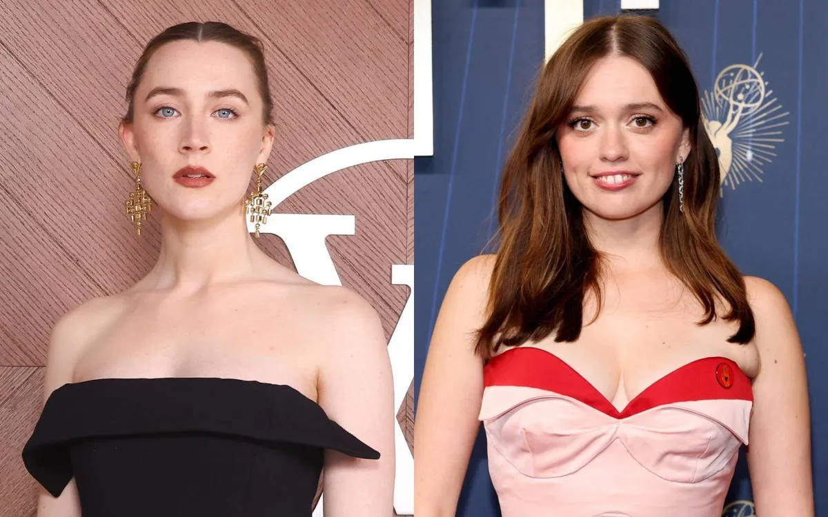 Saoirse Ronan và Aimee Lou Wood (Ảnh: Getty Images)