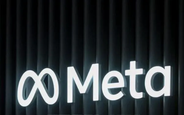 Biểu tượng Meta. Ảnh: AFP